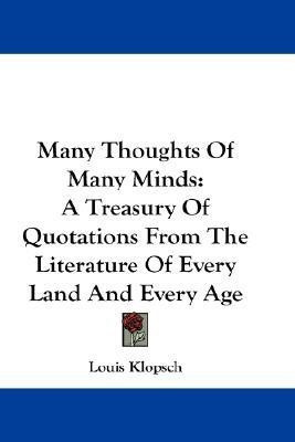 Many Thoughts Of Many Minds(English, Paperback, unknown)