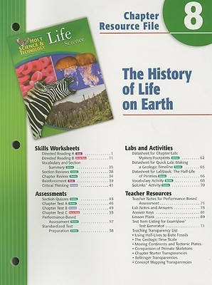 Holt Science & Technology Life Science Chapter 8 Resource File: The History of Life on Earth(English, Paperback, unknown)