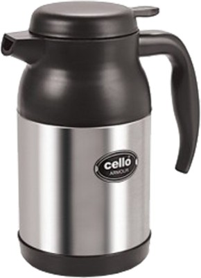 cello Armour 1.2 Ltr 1.2 ml Flask(Pack of 1, Black, Grey, Steel)