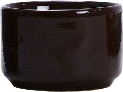 

Caffeine Dip and Sauce Serving Bowl Ceramic/Stoneware in Black (Set of 1) Handmade By Caffeine Stoneware Bowl(Black, Pack of 1)