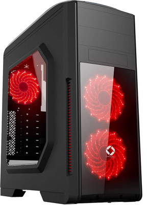 

CHIPTRONEX GHOST GNX200 Mid Tower Gaming Cabinet Cabinet(Black)