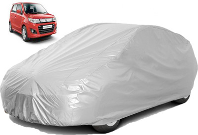 A+ RAIN PROOF Car Cover For Maruti Suzuki WagonR Stingray (Without Mirror Pockets)(Silver)