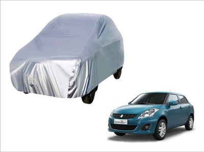 Trigcars Car Cover For Maruti Suzuki Swift Dzire (Without Mirror Pockets)(Silver, For 2014, 2015, 2016, 2017, 2018 Models)