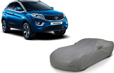 AUTO PEARL Car Cover For Tata Nexon (With Mirror Pockets)(Grey, For 2016 Models)