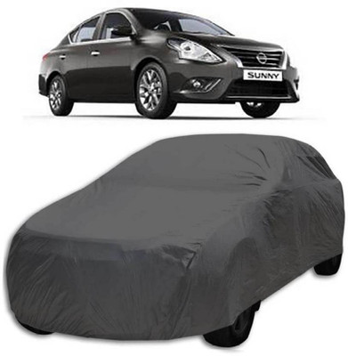 Gromaa Car Cover For Nissan Sunny (Without Mirror Pockets)(Grey)