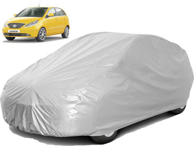 A+ RAIN PROOF Car Cover For Tata Indica Vista (Without Mirror Pockets)(Silver)