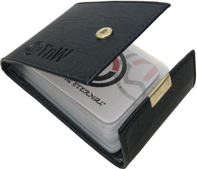 

IzcorpIndia 10 Card Holder(Set of 1, Black)