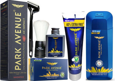 

Park Avenue Luxury Good Morning Men's Grooming Essential Kit(Set of 7)