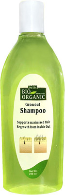 

Indus Valley Bio Organic Growout Shampoo - for hair regrowth and hairfall control(200 ml)