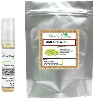 

Glowing Buzz Combo of vitamin e oil and amla powder(Set of 2)