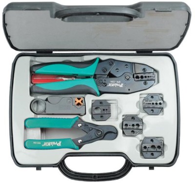 Proskit 6PK-330K Coaxial Crimping Tool Kit Manual Crimper