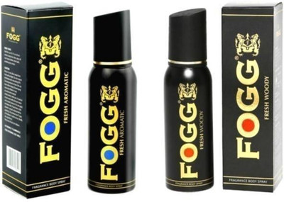 

Fogg AQUA+ORIENTAL Body Spray - For Men & Women(240 ml, Pack of 2)