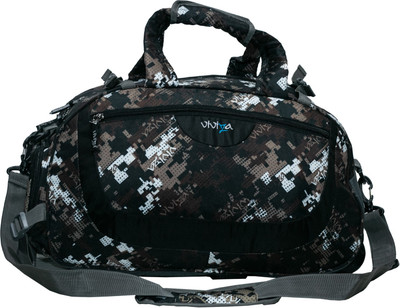 

Viviza (Expandable) Polyester 61 cms Black Travel Duffle Bag-Foldable Duffle Wheeler Bag Travel Duffel Bag(Black)