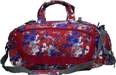 

Viviza (Expandable) Foldable Unisex WheelerRed Duffel Bag Travel Duffel Bag(Red)