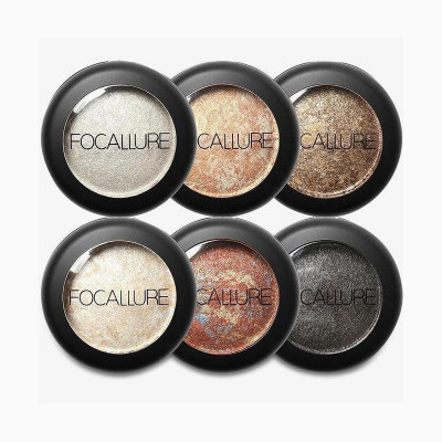 

focallure SPIREA COLLECTION LONG LASTING METALLIC BAKED EYESHADOW ( #5 DUST PINK) 8 g(DUST PINK)