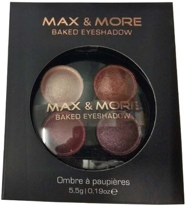 

Max & More Baked Eyeshadow 5.5 g(439 Burgundy)