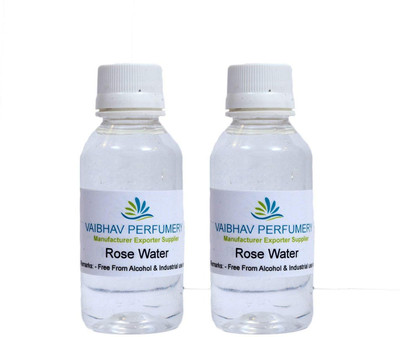 

VAIBHAV PERFUMERY Rose Water 100 ML Combo of 02(100 ml)