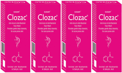 

Elegant Clozac Anti - Acne & Anti - Bacterial Face Wash(240 ml)