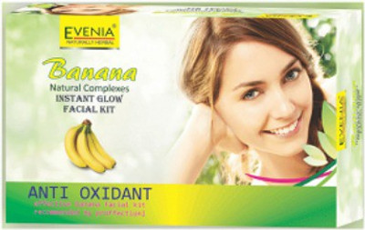 

evenia banana natural complexes instant glow facial kit(600gm) 600 g(Set of 5)
