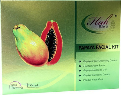 

HUK NATURAL PAPAYA FACIAL KIT 300 ml(Set of 5)