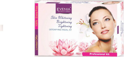 

evenia skin whitening brightening tighteninig facial kit (600gm) 600 g(Set of 5)