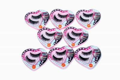 

BETRENDING false eyelash with glue set [pack of 8] waterproof & reusable(Pack of 8)
