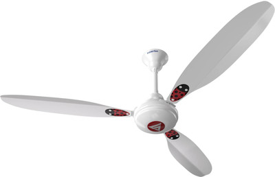 

Superfan Super X1 Deco Bubble 1200 mm 3 Blade Ceiling Fan(White, Pack of 1)