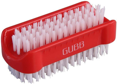 

GUBB GUBB 2 IN 1 Nail Cum Foot Brush(Red)