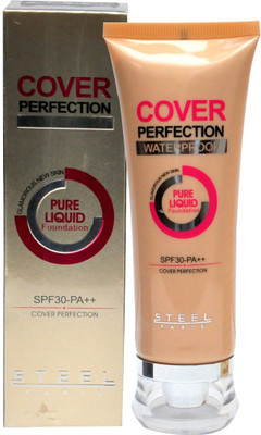 

Steel Paris Waterproof Cover Perfection Pure Liquid Foundation(Natural Beige)