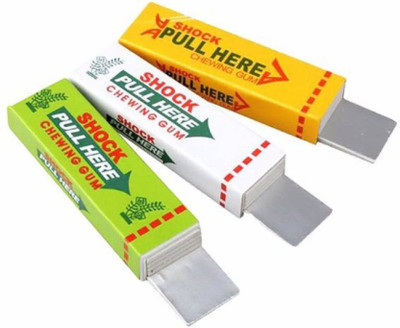 

Jakha Shock Chewing Gum Gag & Prank Toy Shock Gag Toy Shock Chewing Gum Gag Gag Toy(Multicolor)