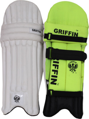 GRIFFIN PRO LEG GUARD Large Men's (44 - 48 cm) Wicket Keeping Pad(White, Above 25 Years)