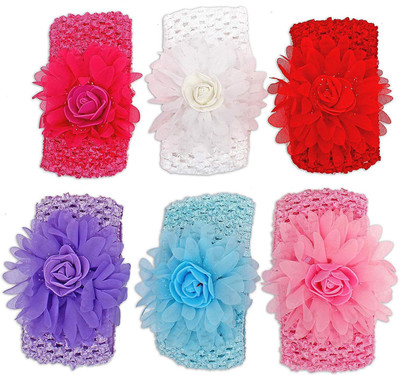 

CHANNEL2OYS PACK OF 6 HIAR BAND FOR BORN BABY UPTO 3 YRS Hair Band(Multicolor)