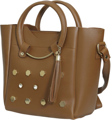 

Arete Hand-held Bag(Brown)