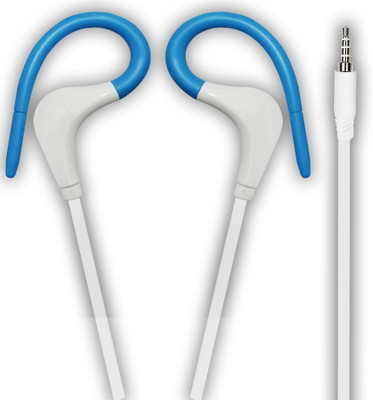AllExtreme Fashion Stereo Handsfree with Mic for All Available Mobiles Wired Headset with Mic(White, On the Ear)