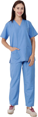 

Trident Ri Fe 1160 Ceilblue XS Shirt, Pant Hospital Scrub(Light blue XS)