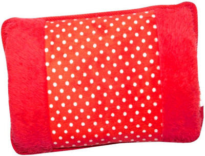 

CRETO Velvet & Fur Rechargeable Electric Heating Gel Pad with Pocket electric 1 L Hot Water Bag(Multicolor)