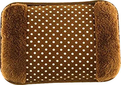 

CRETO Electric Hot Water Bag Heating Gel Pad Velvet Fur With Hand Pocket electric 1 L Hot Water Bag(Multicolor)