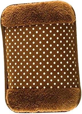 

CRETO Electric Hot Bag Hand Warmer Fur Velvet With Hand Pocket Pain Reliever electric 1 L Hot Water Bag(Multicolor)