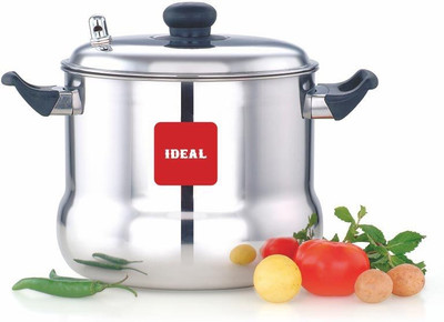 

Ideal chubby 4 Plates Stainless Steel Induction & Standard Idli Maker(4 Plates , 16 Idlis )