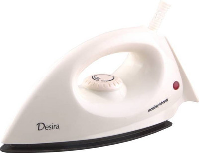

Morphy Richards Desira 1000 W Dupont Teflon Coated (White) Dry Iron(White)