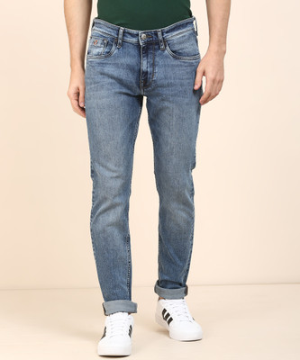 Price History of Polo Assn Slim Men Blue Jeans from Flipkart