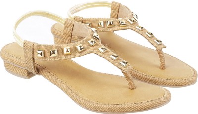 

Mochi Girls Sling Back Heels(Beige, 20;beige