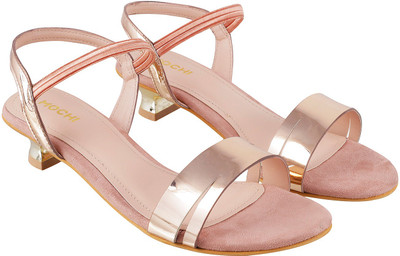 

Mochi Girls Sling Back Heels(Brown, 22;chikoo