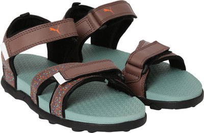 

Puma Boys & Girls Velcro Sports Sandals(Brown