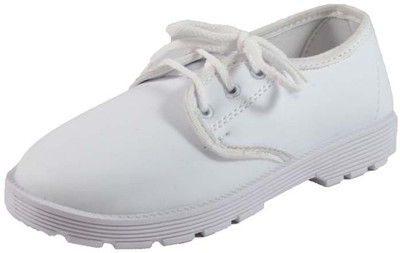 TRUMP Boys Lace Derby Shoes(White