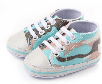 

TrenDuty Boys & Girls Lace Casual Boots(Light Blue, Cyan