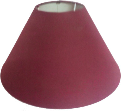 

RDC 10" Round Maroon-coloured - B22 Holder Ring Size Table Lamps Lamp Shade(Cotton, Plastic)