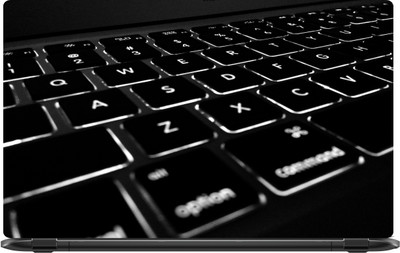 

Lapower Glowing keys in keyboard Vinyl Laptop Decal 15.6
