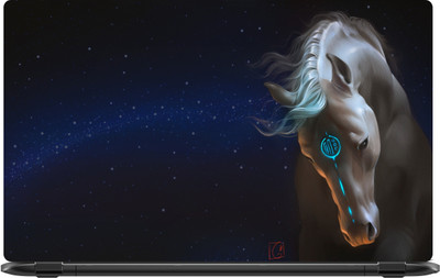 

Lapower Beautiful White Horse Vinyl Laptop Decal 15.6