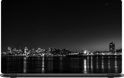 

Lapower Spectacular skyscrapers near sea Vinyl Laptop Decal 15.6